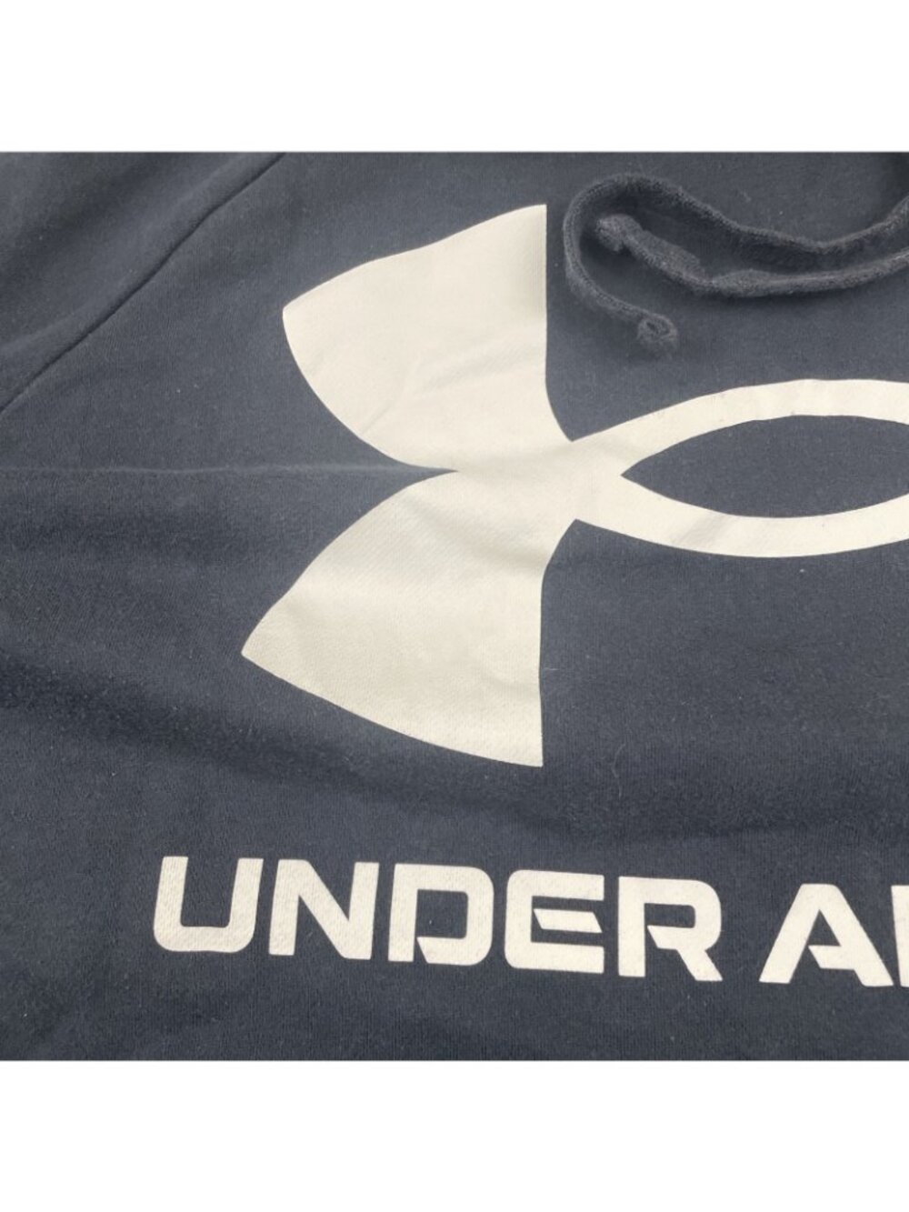 Under Armour Hoodie Men’s 2XL Black Loose Coldgear Sweatshirt Activewear - Picture 8 of 8